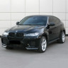 Клыки на передний бампер "GT" для BMW X6 купить недорого с доставкой в Ленинск-Кузнецкий