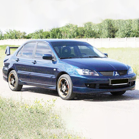 Накладки на пороги "Sport 2.0" для Mitsubishi Lancer IX (2006-2009) купить недорого с доставкой в Ленинск-Кузнецкий