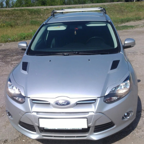 Накладки на капот Форсаж для Ford Focus 3 (2011-2015) купить недорого с доставкой в Ленинск-Кузнецкий