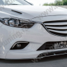 Сплиттер переднего бампера под клыки № 1 "SkyActivSport" для Mazda 6 (2013-н.в.) купить недорого с доставкой в Ленинск-Кузнецкий