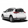 Защита заднего бампера «Уголки» (d51) для Toyota RAV4 рестайлинг, (2015-н.в.)(Окрашенное) купить недорого с доставкой в Ленинск-Кузнецкий