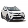 Защита переднего бампера «Труба» (d51) для Toyota RAV4 рестайлинг (2015-н.в.)(Окрашенное) купить недорого с доставкой в Ленинск-Кузнецкий
