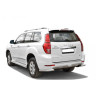Защита заднего бампера «Уголки» (d63.5) Haval H9(Нерж. Сталь) купить недорого с доставкой в Ленинск-Кузнецкий