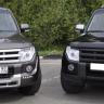 Решетка радиатора "Broomer Design" var №2 для Mitsubishi Pajero 4 (2006-2015) купить недорого с доставкой в Ленинск-Кузнецкий