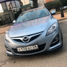 Сплиттер на передний бампер "KENSTYLE" на Mazda 6 GH Рестайлинг (2011-2013) купить недорого с доставкой в Ленинск-Кузнецкий