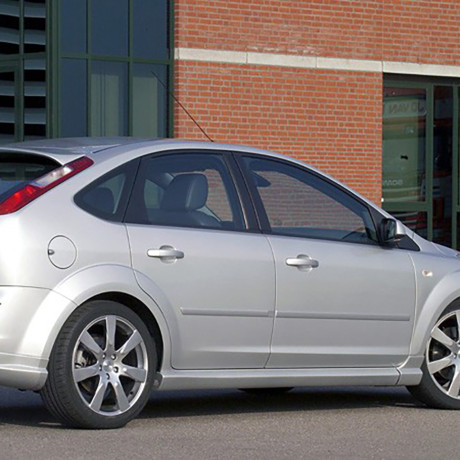 Накладки на пороги "MS" для Ford Focus 2 (2004-2011) купить недорого с доставкой в Ленинск-Кузнецкий