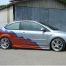 Накладки на пороги "Lord" для Ford Focus 2 (2004-2011) купить недорого с доставкой в Ленинск-Кузнецкий
