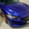 Капот "SkyActivSport" var №1 (с глухими жабрами) для Mazda 6 (2013-н.в.) купить недорого с доставкой в Ленинск-Кузнецкий
