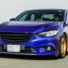 Капот "SkyActivSport" var №1 (с глухими жабрами) для Mazda 6 (2013-н.в.) купить недорого с доставкой в Ленинск-Кузнецкий