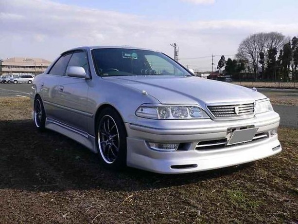 Накладка на передний бампер "Vertex" Toyota Mark II (100) купить недорого с доставкой в Ленинск-Кузнецкий