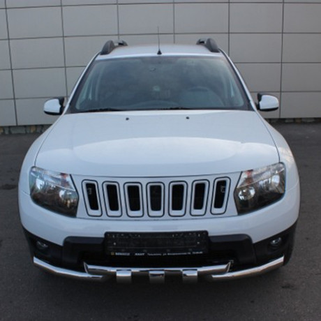 Решетка радиатора "Jeep" для Renault Duster (2010-2021) купить недорого с доставкой в Ленинск-Кузнецкий