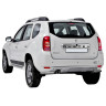 Защита заднего бампера «Уголки» (d63,5) для Renault Duster (2011-2015)(Нерж. Сталь) купить недорого с доставкой в Ленинск-Кузнецкий