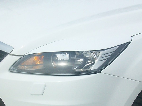 Накладки на фары (реснички) широкие var №1 для Ford Focus 2 (2008-2011) купить недорого с доставкой в Ленинск-Кузнецкий
