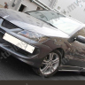 Крепление гос. номера в стиле "EVO" (текстурный пластик) для Mitsubishi Lancer IX (2003-2009) купить недорого с доставкой в Ленинск-Кузнецкий