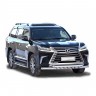 Защита переднего бампера «Труба двойная» (d76) для Lexus LX 450d (2016-н.в)(Окрашенное) купить недорого с доставкой в Ленинск-Кузнецкий