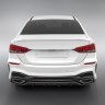 Бампер задний "Quant" для Hyundai Solaris (2017-2020) купить недорого с доставкой в Ленинск-Кузнецкий