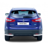 Защита заднего бампера угловая d63мм (НПС) Nissan Qashqai (2014-2016 г.в.) купить недорого с доставкой в Ленинск-Кузнецкий