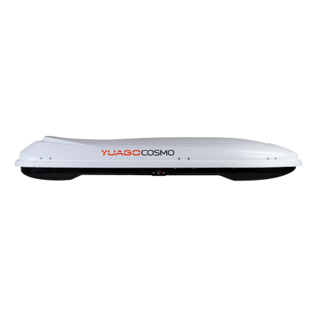 Автобокс YUAGO Cosmo 210 (тиснение) (EuroLock), белый, 485л купить недорого с доставкой в Ленинск-Кузнецкий