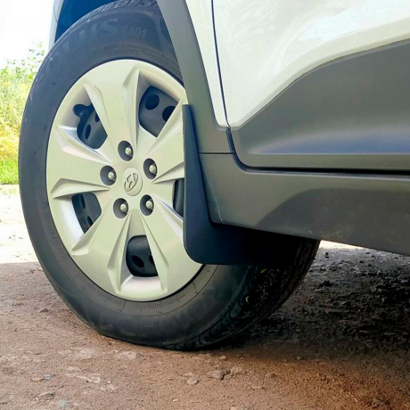 Брызговики ПЕРЕДНИЕ увеличенные (2 шт) HYUNDAI Creta 2016-2021 купить недорого с доставкой в Ленинск-Кузнецкий
