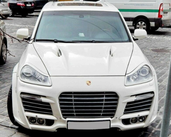 Накладки на фары (реснички) для Porsche Cayenne 957 (2002-2009) купить недорого с доставкой в Ленинск-Кузнецкий