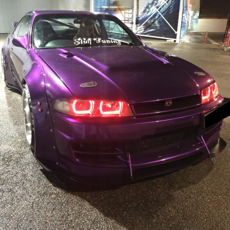 Крылья передние "Rocket Bunny" для Nissan SkyLine R33 (1993-1998) купить недорого с доставкой в Ленинск-Кузнецкий