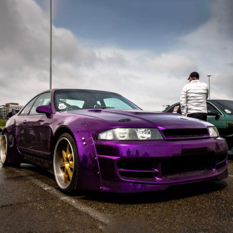 Крылья передние "Rocket Bunny" для Nissan SkyLine R33 (1993-1998) купить недорого с доставкой в Ленинск-Кузнецкий
