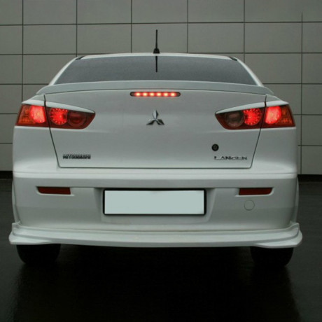 Накладки задних фонарей "GT" для Mitsubishi Lancer X купить недорого с доставкой в Ленинск-Кузнецкий