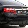 Диффузор заднего бампера var №1 (под окраску) для Toyota Camry XV50 (2012-2014) купить недорого с доставкой в Ленинск-Кузнецкий