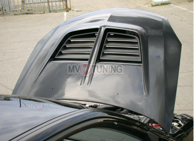 Капот в стиле EVO (в сборе) для Mitsubishi Lancer IX (2003-2009) купить недорого с доставкой в Ленинск-Кузнецкий