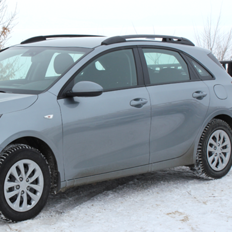 Рейлинги для Kia Ceed (2018-н.в.) Чёрный купить недорого с доставкой в Ленинск-Кузнецкий
