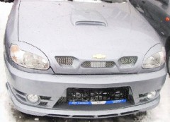 Решетка радиатора &quot;Атланта&quot; Chevrolet Lanos