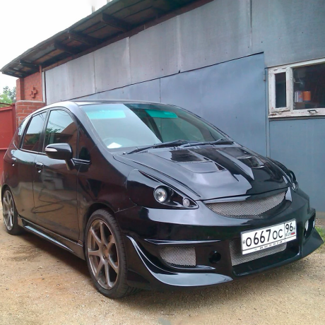 Маски под модульную оптику Hella для Honda Fit GD купить недорого с доставкой в Ленинск-Кузнецкий