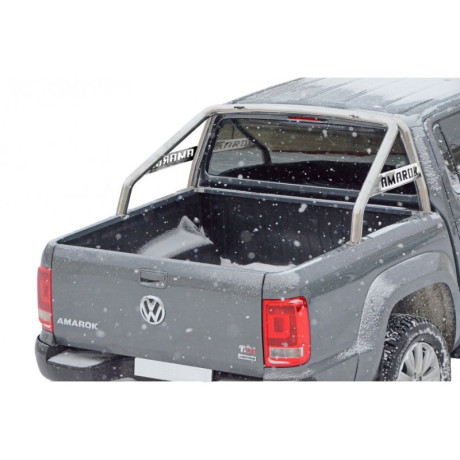 Защитная дуга багажника (d63,5) для Volkswagen Amarok (2010-2016)(Нерж. Сталь) купить недорого с доставкой в Ленинск-Кузнецкий